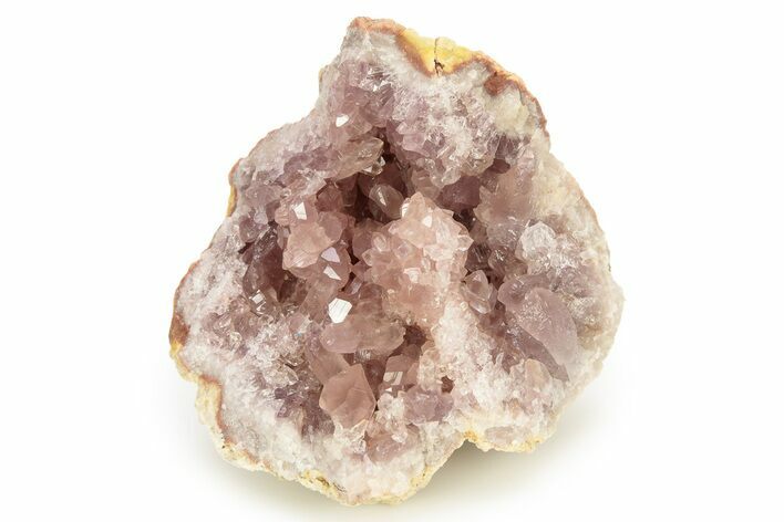 Sparkly Pink Amethyst Geode Section - Argentina #271271